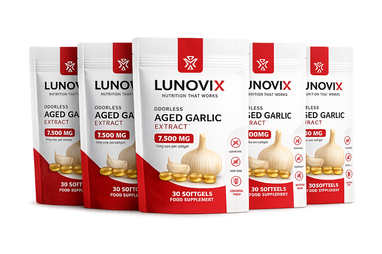 Aged Garlic Extract - 7500mg Odorless Softgels