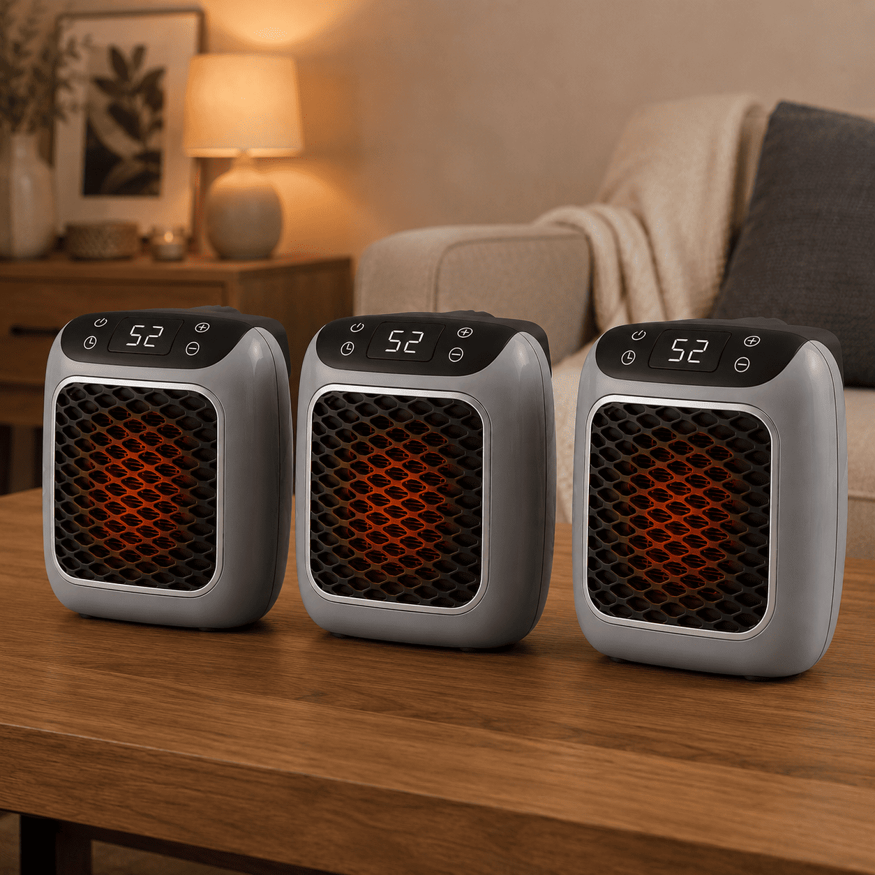Aquecedor Portátil ThermoBox™ Bivolt com Controle Remoto