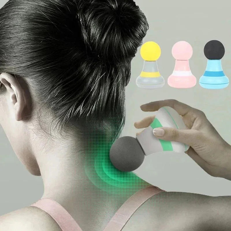 Mini Massageador Corporal Inteligente Portátil USB