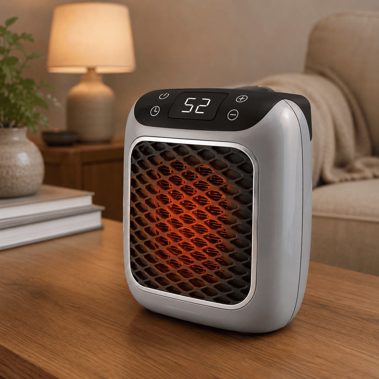 Aquecedor Portátil ThermoBox™ Bivolt com Controle Remoto