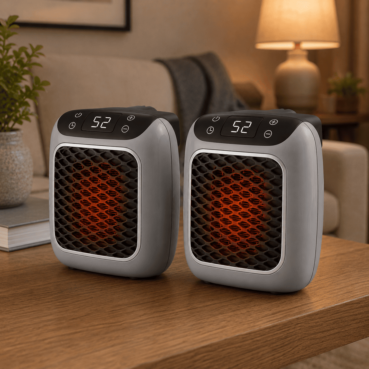 Aquecedor Portátil ThermoBox™ Bivolt com Controle Remoto