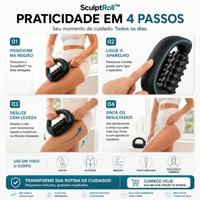 Massageador Para Lipedema e Celulite