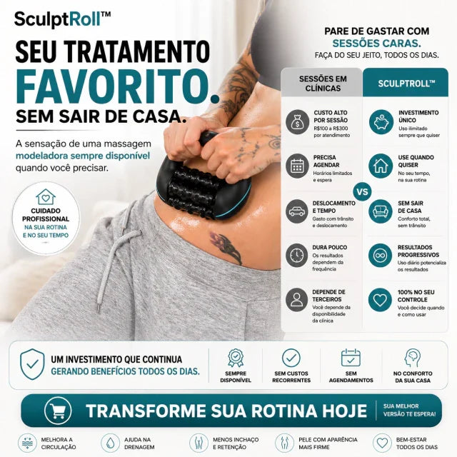 Massageador Para Lipedema e Celulite