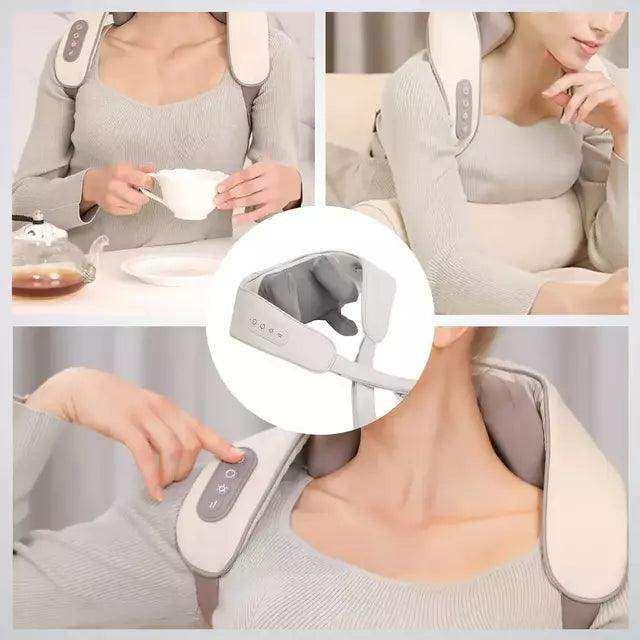 Massageador Elétrico para Pescoço e Ombros