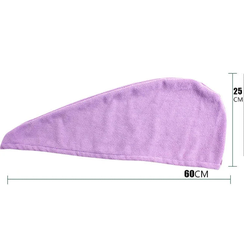 Toalha de Microfibra Para Cabelo